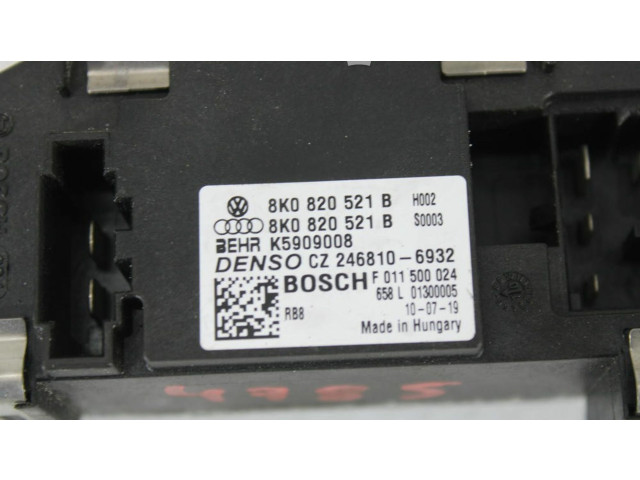 Блок управления климат-контролем 8K0820521B   Audi Q5 SQ5