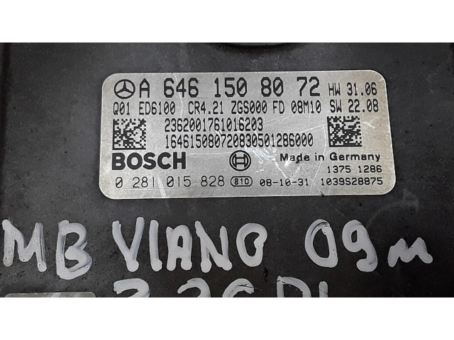 Řídící jednotka Mercedes-Benz Vito Viano W639 2009