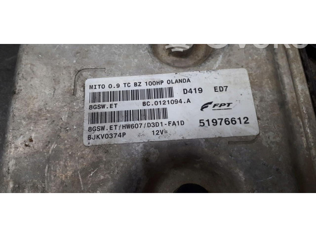 Řídící jednotka 51976612   Alfa Romeo Mito 2013