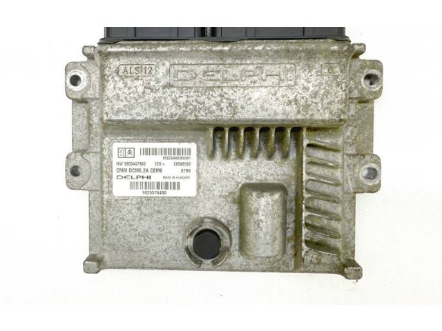 Блок управления двигателя 9809447980, 9825576480 Citroen Jumper