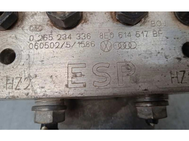 Блок АБС 8E0614517BF, 0265234336   Audi  A4 Allroad   -  года