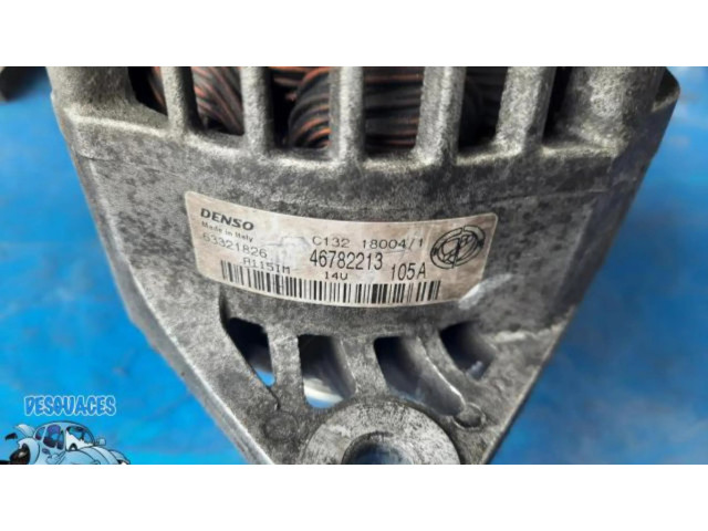 Генератор 63321826, ALTERNADOR   Alfa Romeo GT 1.9     