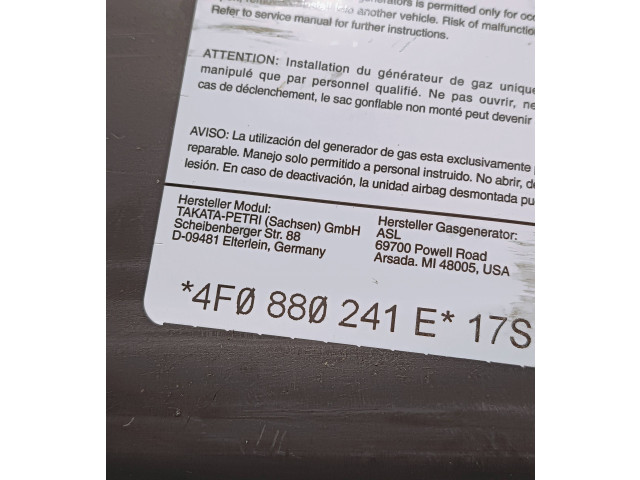 Подушка безопасности в сиденье 4F0880241E   Audi A6 S6 C6 4F