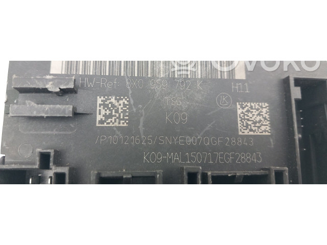 Другие блоки управления / модули 8X0959792K Audi A1