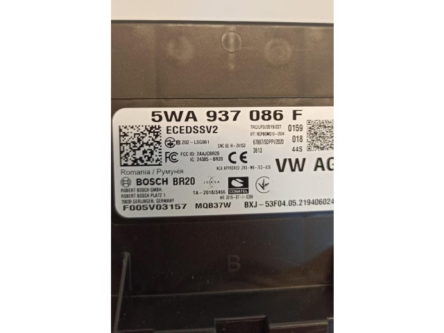 Блок комфорта 5WA937086F   Audi A3 8Y   