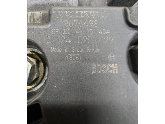 Генератор 8676498, 0124525029 Volvo S60