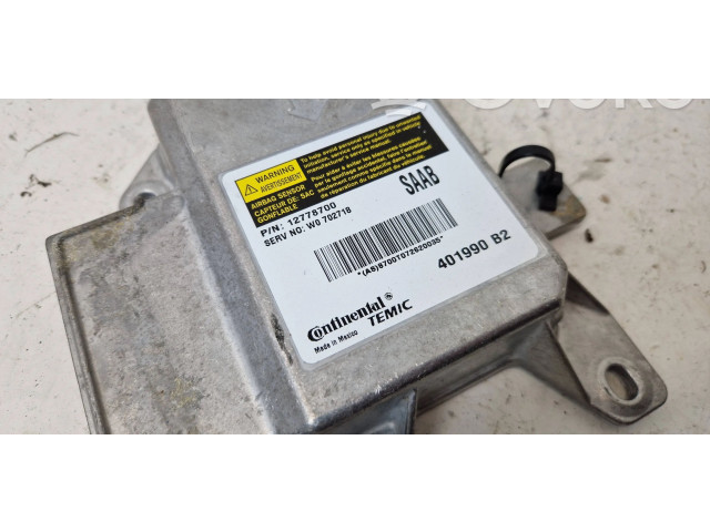 Блок управления надувных подушек 12778700 Saab 9-3 Ver2
