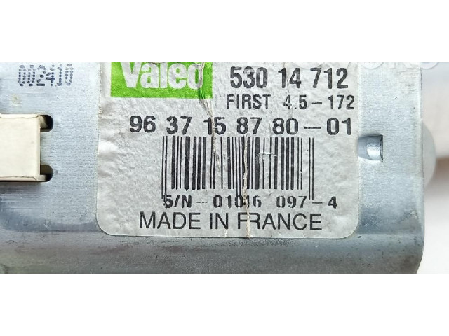 Моторчик заднего дворника 6405J9, 9637158780-01    Citroen C2