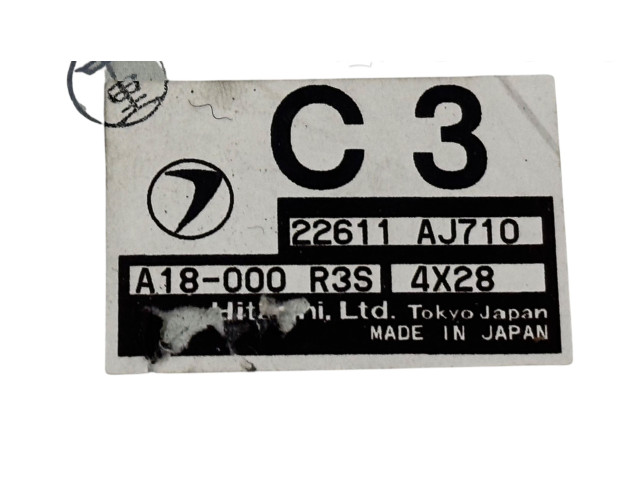 Блок управления двигателя 22611AJ710, A18000R3S   Subaru Forester SG