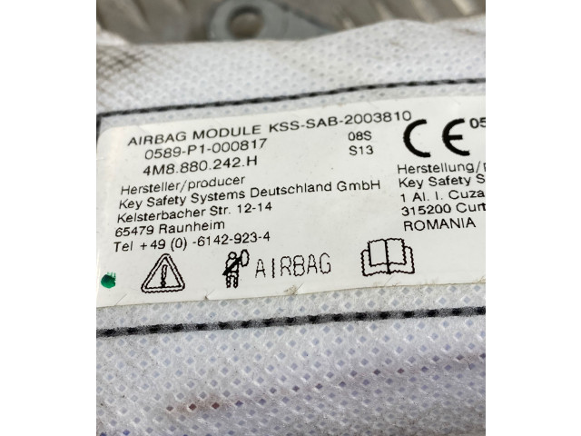Подушка безопасности в сиденье 4M8880242H Audi SQ7