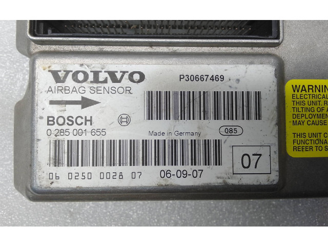 Блок подушек безопасности P30667469, 0285001655   Volvo V70