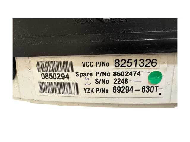 Панель приборов 8602474, 69294630T   Volvo V70       