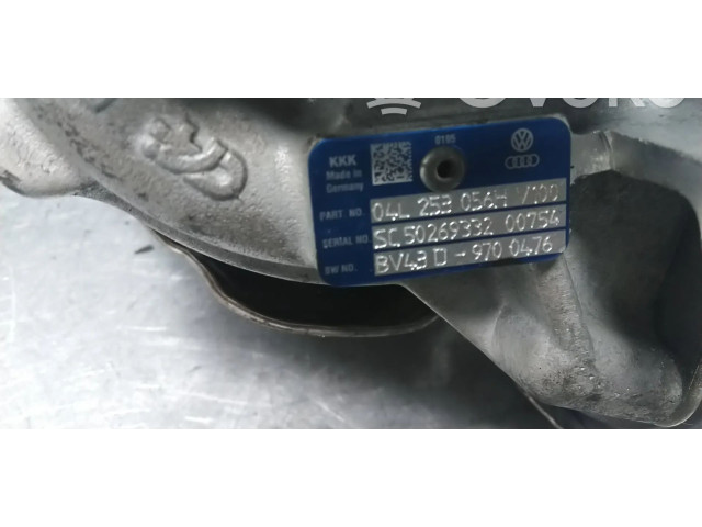 Турбина Нагнетатель Audi A6 S6 C7 4G  04L253056H, 04L253056C   для двигателя CNH      