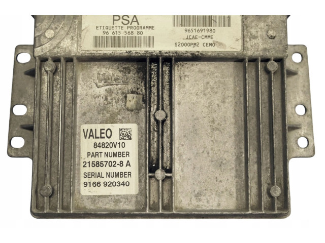 Řídící jednotka 9661556880, 21585702 Citroen Berlingo 2007