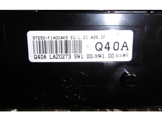 Блок управления климат-контролем 97250F1400AK5, 040A KIA Sportage