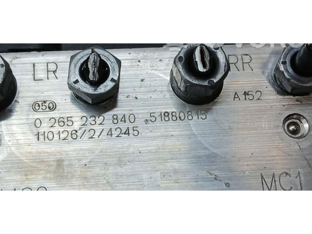 Jednotka ABS 51880815, 0265232840 Fiat 500 2007