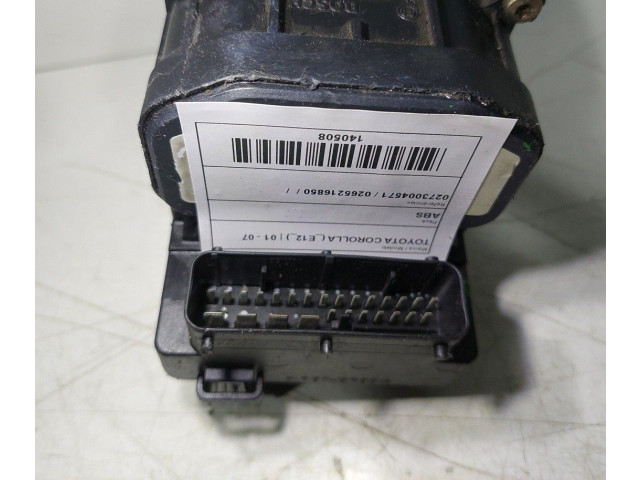 Блок АБС 0273004571, 0265216850 Toyota Corolla Verso E121 2001 - 2004 года