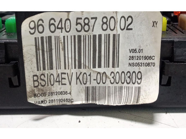 Pojistková skříňka 9664058780 Peugeot 307 CC 2009