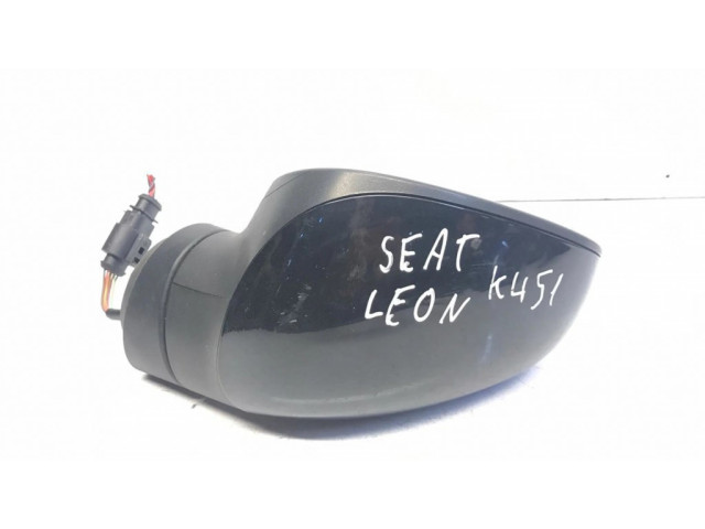Зеркало электрическое     левое   Seat Leon (1P)  2005-2012 года   