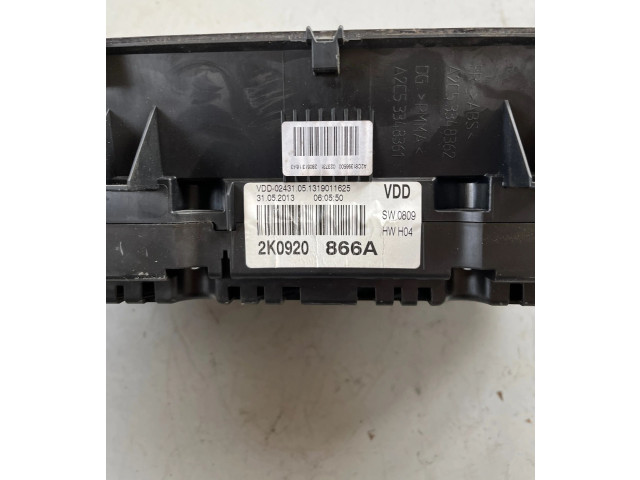 Панель приборов 2K0920866A, 1319011625 Volkswagen Caddy