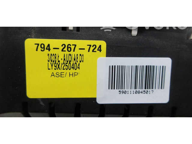 Přístrojová deska  Audi A8 S8 D3 4E 2004 4E0920950F, 4E0910950F  