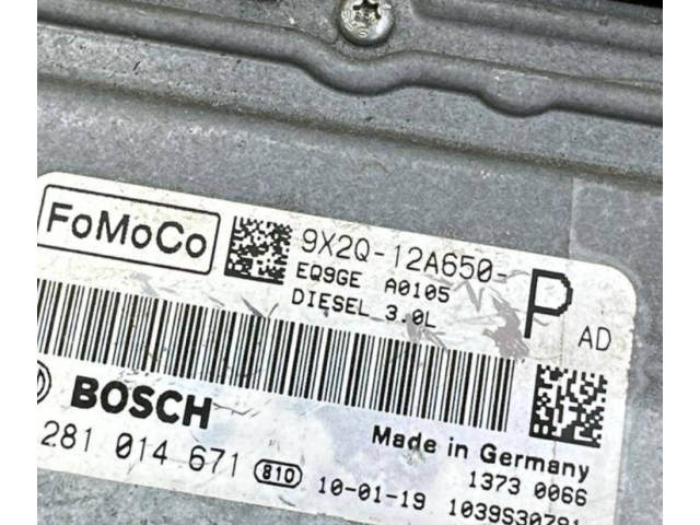 Řídící jednotka 9X2Q12A650P, 0281014671 Land Rover Range Rover Sport L320 2011