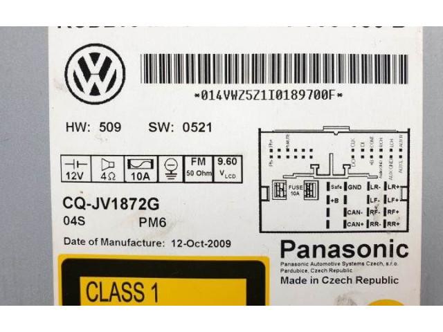Pojistková skříňka 1K0035156B Volkswagen Golf VI 1998