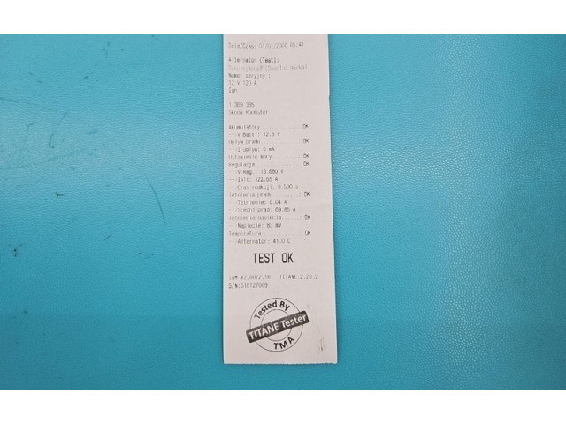 Генератор 045903023A, IMPRK1369385   Skoda Roomster (5J)      