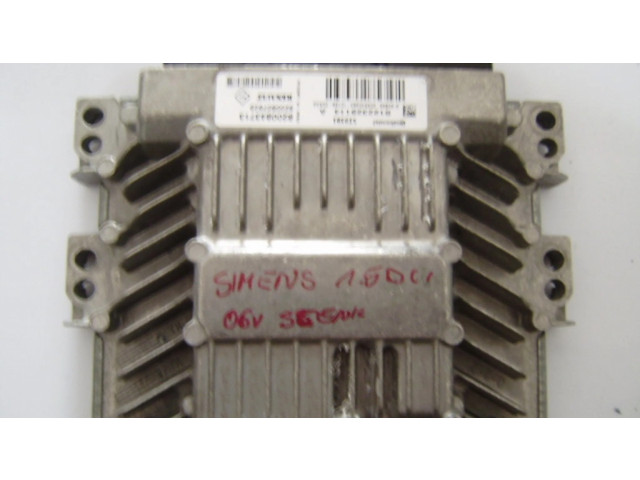 Блок управления двигателя 8200843713, S122326114A Renault Scenic II - Grand scenic II