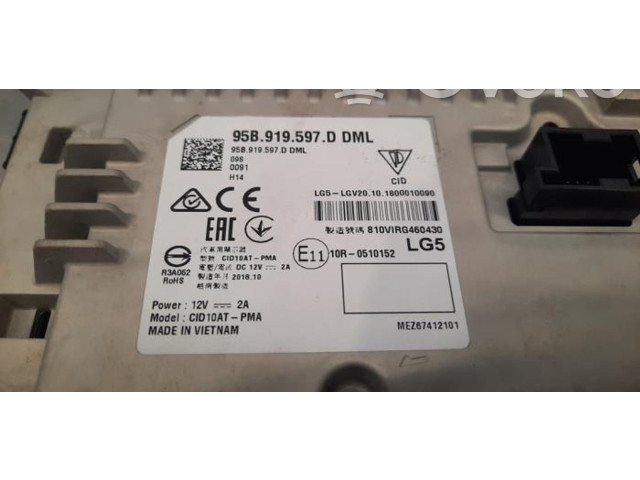 Дисплей    95B919597E   Porsche Macan