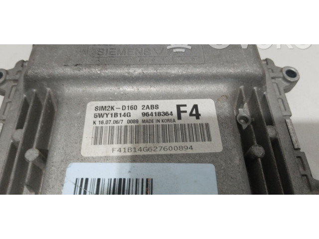 Блок управления двигателя 5WY1B14G Chevrolet Epica