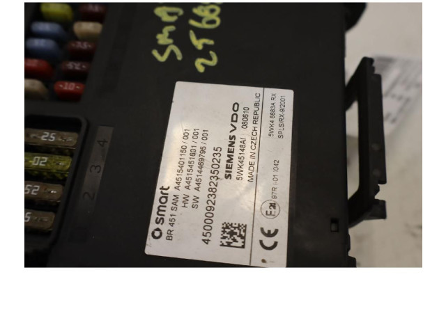 Pojistková skříňka A4515401150 Smart ForTwo II 2007