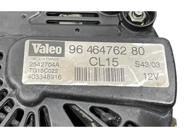 Генератор 9646476280, 2542704A   Citroen C2      