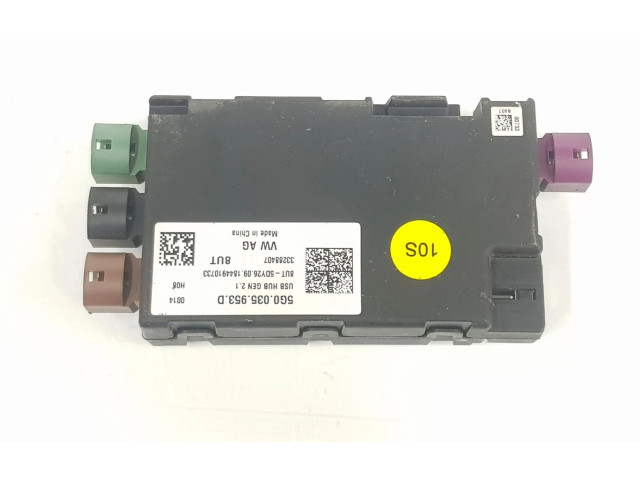 Блок управления 5G0035953D, 5G0035953D Volkswagen Caddy