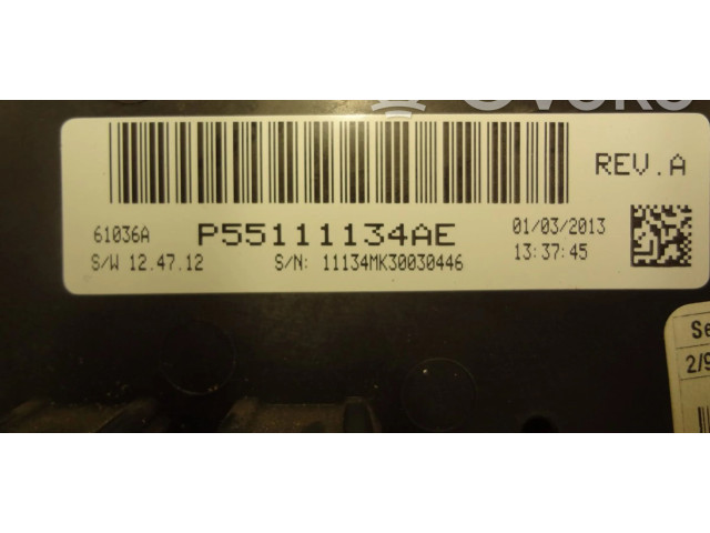 Блок управления климат-контролем P55111134AE Jeep Compass