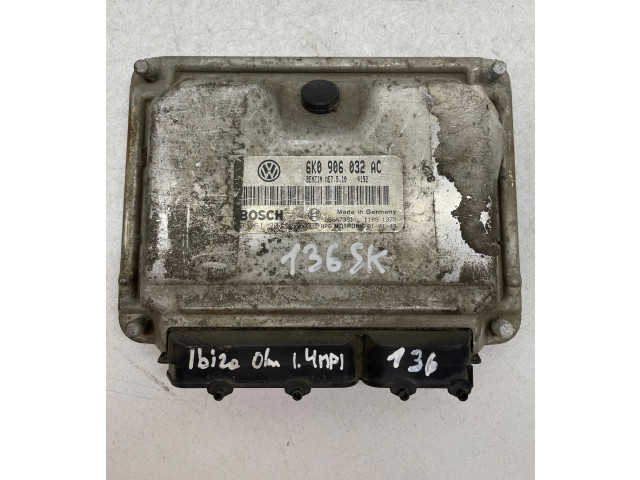 Блок управления двигателя 6K0906032AC, 26SA7391 Skoda Octavia Mk1 (1U)