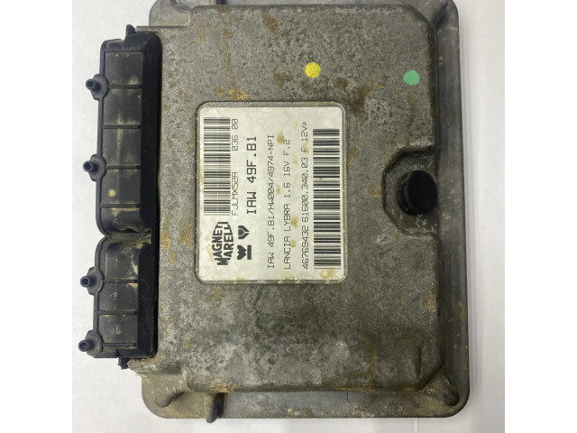 Блок управления двигателя 4PFB1HW0044974NPI, FJMX52A03600 Lancia Lybra