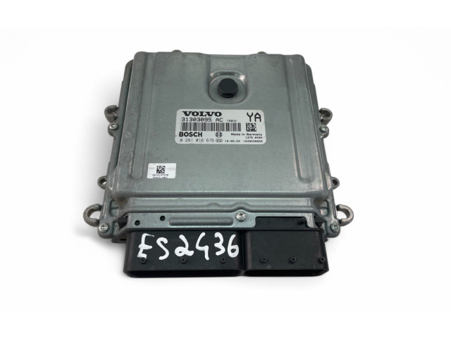 Блок управления двигателем Блок управления 31303095AC, 0281016616   Volvo V70