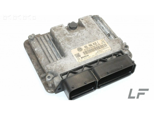 Блок управления двигателя 036906034CA Skoda Octavia Mk2 (1Z)