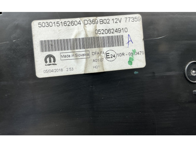 Přístrojová deska Fiat Doblo 2017 52042847, 0520624910