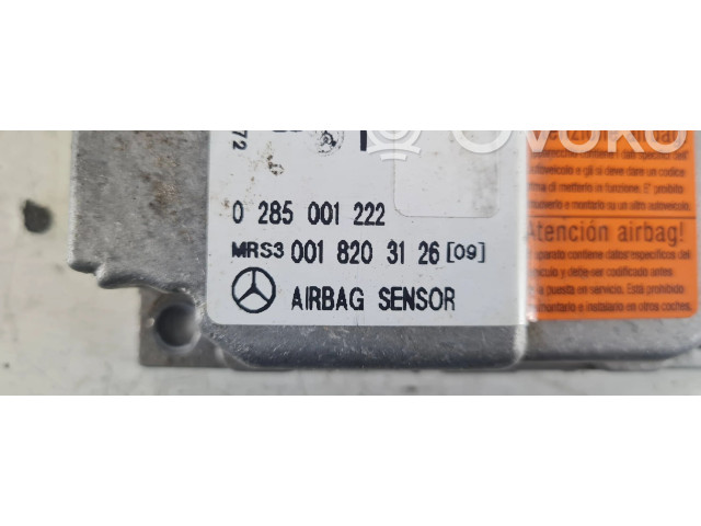 Блок подушек безопасности 0285001222 Mercedes-Benz A W168