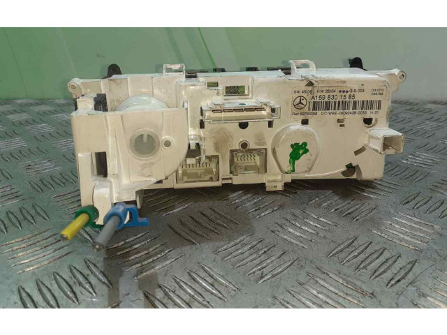 Блок управления климат-контролем A1698301585 Mercedes-Benz A W169