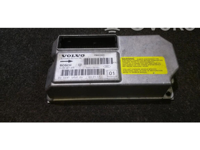 Блок подушек безопасности 0285001456, P8651523   Volvo V70