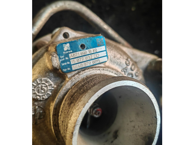 Турбина SsangYong Korando A6710901080 для двигателя 671.950