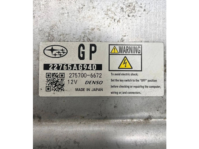 Řídící jednotka 22765AG940, 2757006672 Subaru Outback (BS) 2016