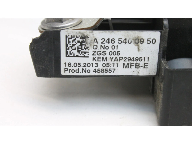 Pojistková skříňka A2465400950 Mercedes-Benz CLA C117 X117 W117 2013