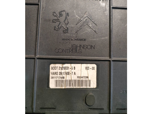 Блок комфорта 9661940080, 01240806   Citroen C4 I   