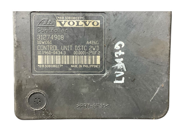Блок АБС 31274908, 1009604343   Volvo  C30  2010 - 2013 года