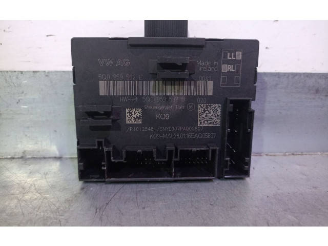 Блок комфорта 5Q0959592, 5Q0959592BLK   Volkswagen Touran III   