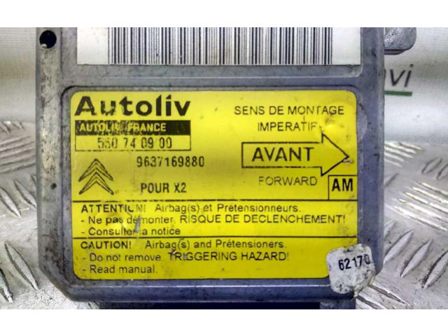 Блок подушек безопасности 550740900 Citroen Berlingo